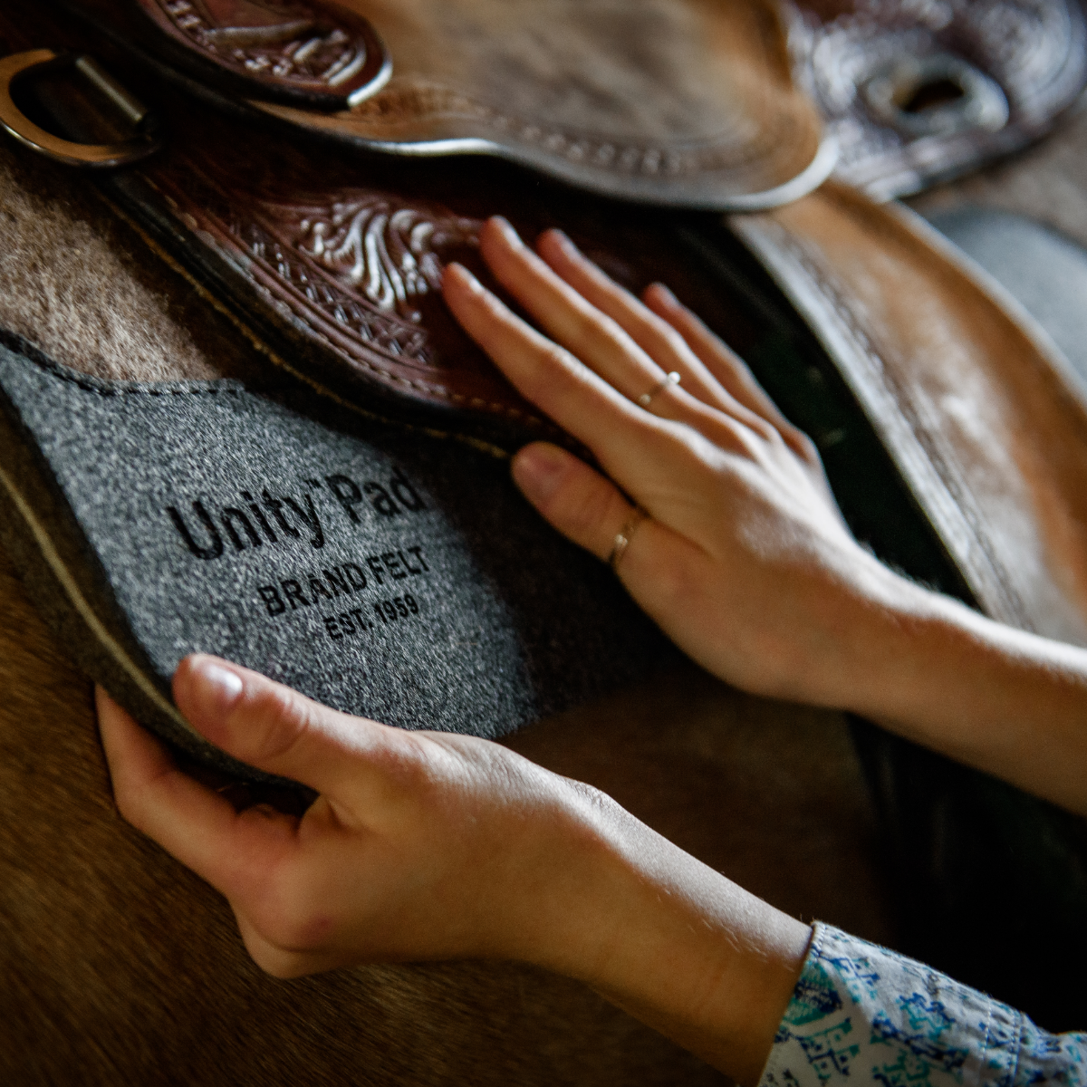 Unity® Pad – Tapis de selle monopièce