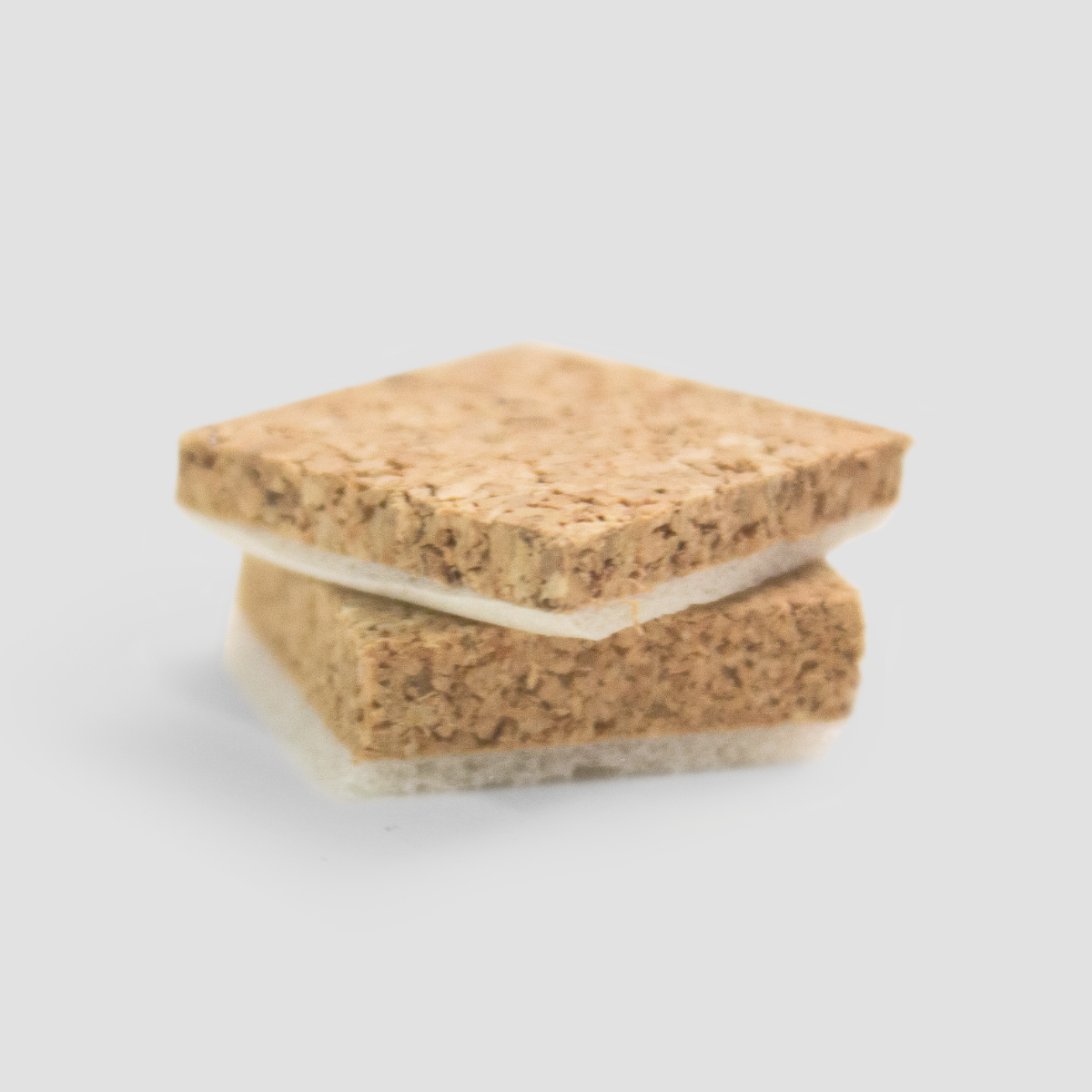 Liège avec mousse adhérente