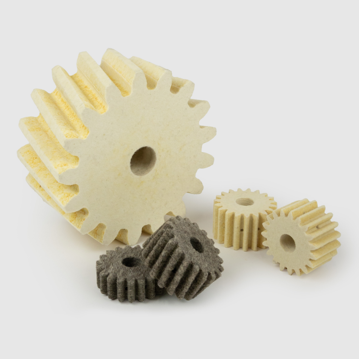 Engrenages en feutre – droits