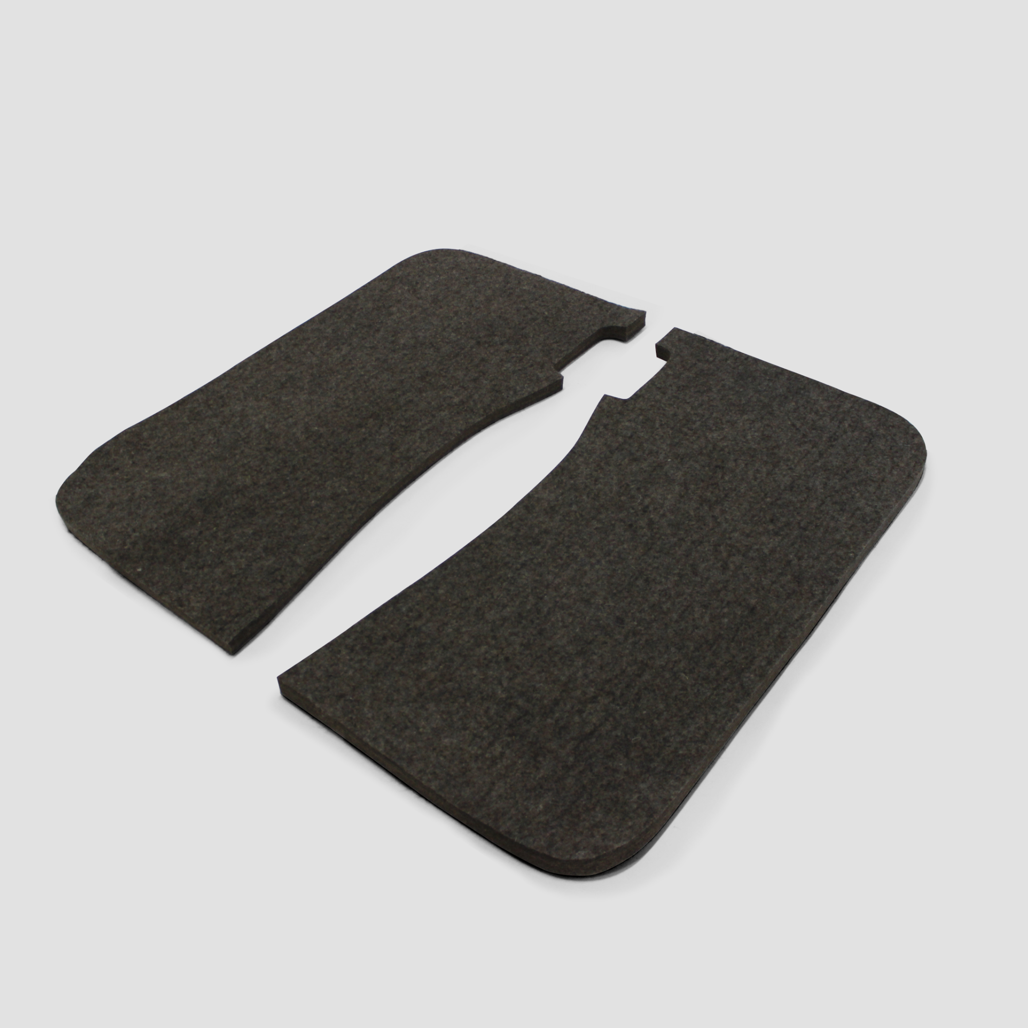 Tapis de selle en 2 pièces