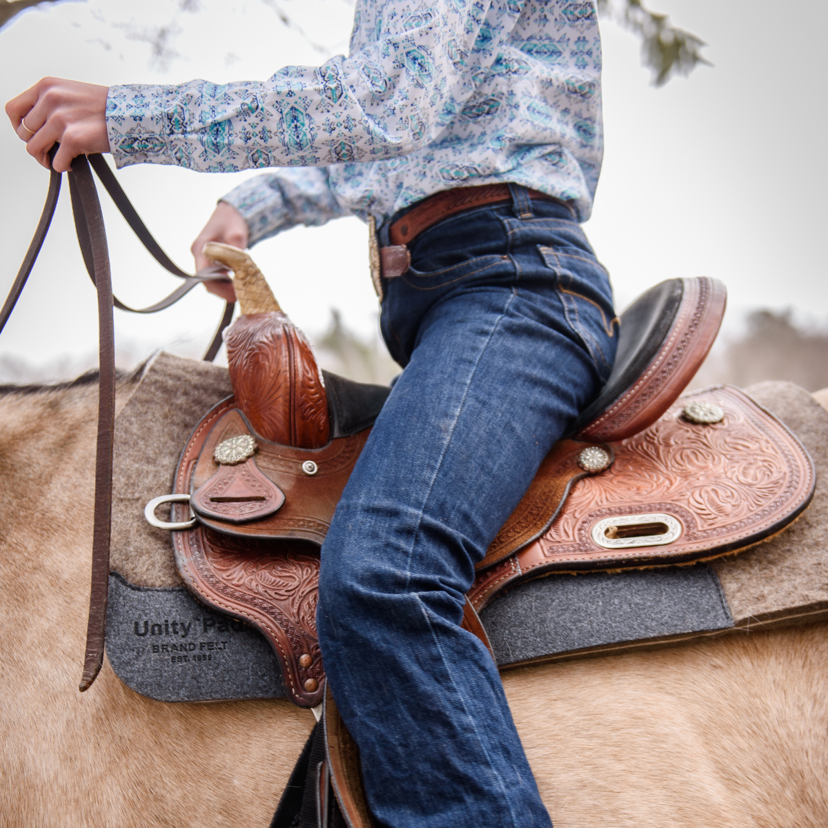 Unity® Pad – Tapis de selle monopièce